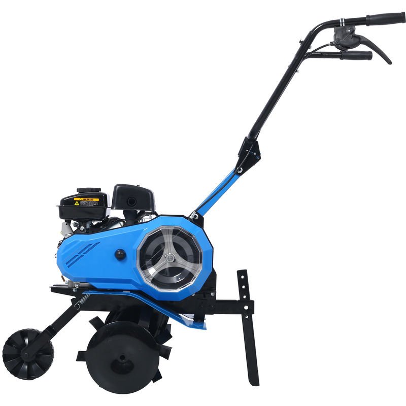 Gas-Powered 4-Cycle 2-in-1 Tiller and Cultivator,78.5cc with Handle 18IN TILL WIDTH,EPA complaint